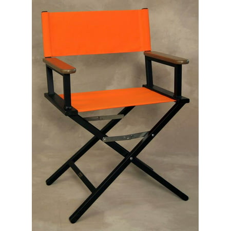 Folding Aluminum Director's Chair in Orange - Walmart.com