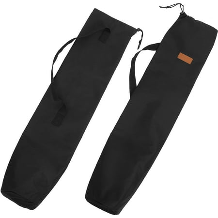 2 Pcs Tote Bags Vrvogue Fishing Pole Rod Tent Pouch Outdoor Storage Container Camping Trekking Poles
