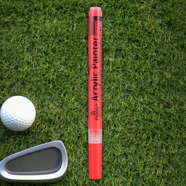 Bolígrafo de golf, tinta acrílica, pintor de palos de Golf colorido, accesorios de entrenamiento ligeros JShteea El nuevo