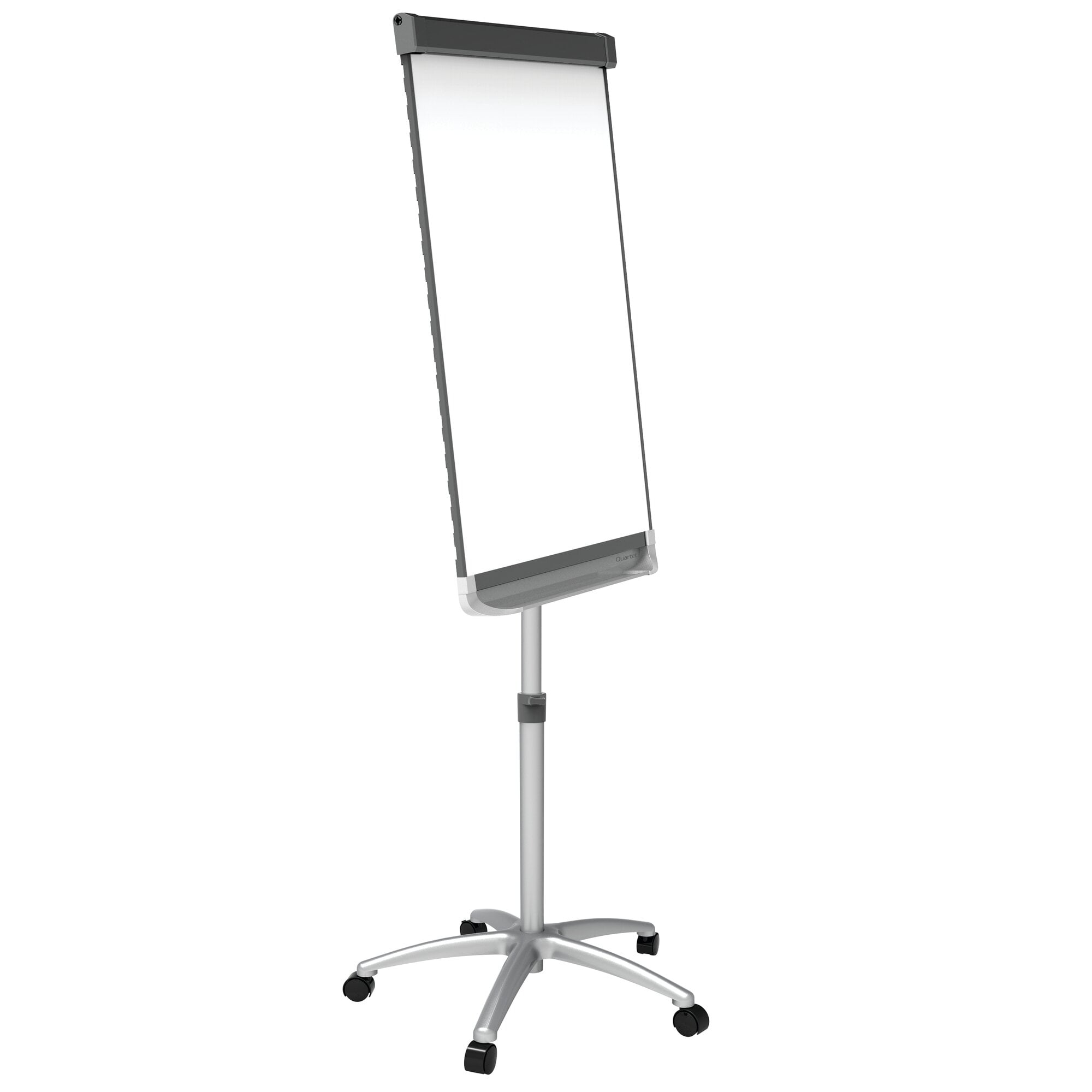 Quartet Prestige 2 Mobile Presentation Easel, Magnetic Whiteboard/Flipchart, 36" x 24", Graphite Finish Frame