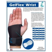 MedSpec GelFlex Wrist Support, Black, Medium Right