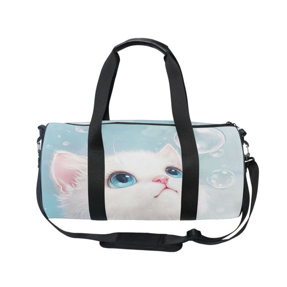BZSMCE Bucket Sports Bag Creative Curious Eyes Pattern Casual Simple Bag