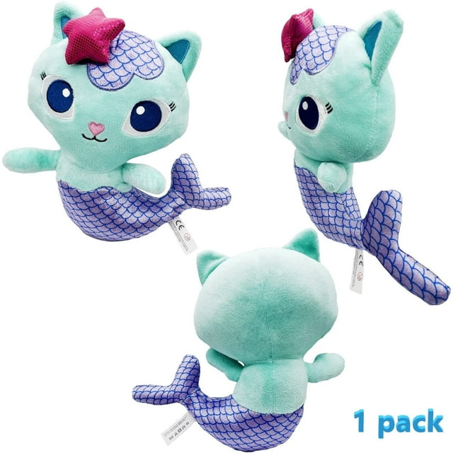 Muñeca blanda de peluche Gabby's Dollhouse Mercat de 20 cm para niños