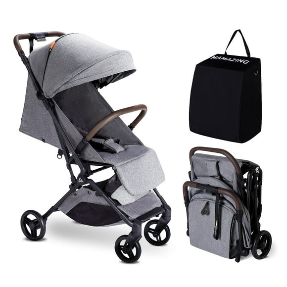Arnés ligero Stroller MAMAZING Ultra Air de 5 puntos, gris