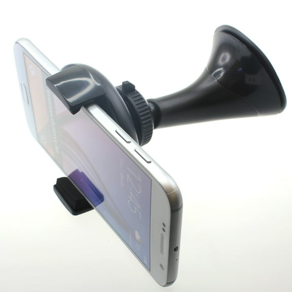 Dash Car Mount for Motorola One 5G - Windshield Holder Cradle Swivel Dock Suction X4N Compatible With Motorola One 5G