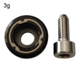 thumbnail image 4 of Mosiee Black Golf Weight For Fairway Wood End Block Small Screws 3G-11G For Option, 4 of 8