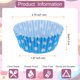 thumbnail image 2 of 100 Contadores de Forros para Cupcakes con Puntos Azules, Tazas de Cupcake de Tamaño Estándar, Papeles para Muffins, Envoltorios para Hornear, 2 of 6