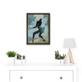 thumbnail image 2 of Colin Dancer Entertainer Josephine Baker Painting Artwork Framed Wall Art Print A4, 2 of 4