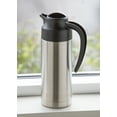 thumbnail image 3 of Service Ideas S2SN100 SteelVac Carafe, 1 Liter (33.8 oz.), Stainless Steel, 3 of 4