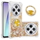 thumbnail image 1 of Funda para Xiaomi Redmi 14C con Brillo Líquido Flotante, Purpurina, Parachoques y Anillo Giratorio Soporte, 1 of 5