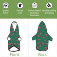 thumbnail image 5 of Bingfone Watermelon Dog Clothes Hoodie, Pet Winter Coat,Puppy Sweatshirts for Small Dogs Boy Girl,Suitable for All Breeds-Small, 5 of 6
