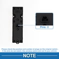 thumbnail image 4 of Interruptor de ventana eléctrica Unique Bargains No.DG9Z14529CA para el lado del conductor delantero izquierdo para Ford Expedition Fusion Negro, 4 of 7