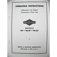 thumbnail image 2 of Briggs Stratton 8B 8Bfb 8Br6 Service Repair Owner Operator Operating Part Manual, 2 of 11