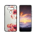 thumbnail image 1 of Compatible with LG Q51 Phone Case, Poppies-Pink-233 Case Men Women, Flexible Silicone Shockproof Case for LG Q51, 1 of 1