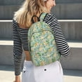thumbnail image 5 of Yiaed Rabbit And Chick Print Print Laptop Backpack Travel Canvas Backpack Vintage Aesthetic Backpack for School Knapsack Backpack Backpack for School-Medium, 5 of 5