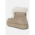 thumbnail image 3 of Bunting Faux Fur Collar Flatform Boots, 3 of 10