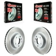 thumbnail image 1 of Genius Front Coated Disc Brake Rotors Pair for Car BMW X5 X6 KG-100278, 1 of 9