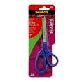 thumbnail image 4 of Scotch 7-Inch Student Scissors, Blue, Green, and Purple, Colors Vary, 6-Pack, 4 of 9