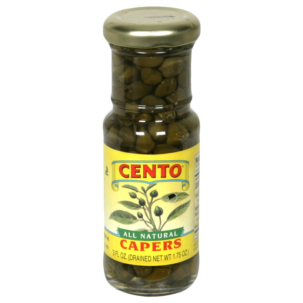 Cento All Natural Capers, 3 Ounce Jars