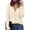 Apricot, variant on PRETTYGARDEN Women's Cozy Cardigan Sweater with Button V Neck Long Sleeve Tops Open Front for Fall Clothes Knit Winter Clothing Solid Business Casual & Vacation Outfits