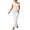 White, variant on Women Asymmetric Ruffle Shoulder Dress Solid Water Pattern Long Gown Polyester Lightweight Breathable Resort Vacation Daily Outfit with Ruffles Red S