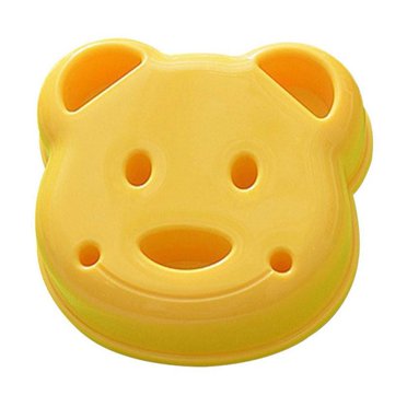 Moule à Sandwich Outil DIY Coupe-Pain Alimentaire Biscuit Enfants Antiadhésif Forme Ours N7B1