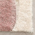 thumbnail image 4 of Well Woven Rami Blush & Gold Abstract Geometric 3D Textured Shag Area Rug 9x13 (9'3" x 12'6"), 4 of 7