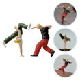 thumbnail image 2 of Shisuyan 2Pcs Sand Table Hiphop Figurine Sand Table Layout Decor Small Hiphop Figure Statue Mini House Supply, 2 of 9