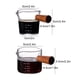 thumbnail image 5 of Bewildely Mini olla Forespresso, resistente y duradera, resistente a altas temperaturas, Gaopeng, artesanía, accesorios para café con leche Cocina y Comedor Estilo 1, 5 of 6
