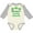 Natural and Heather, variant on Inktastic Mommys Lucky Charm St Patricks Day Boys or Girls Long Sleeve Baby Bodysuit