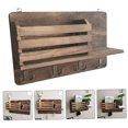 thumbnail image 4 of FENGGUIQU 30Pcs Lumber Wall Rack in Light Brown 41x25cm for Various Rooms, 4 of 8