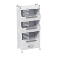 thumbnail image 1 of Laundry Hamper, Laundry Basket Foldable Plastic Dirty Clothes Storage Basket Tower For Bathroom Household, 1 of 8