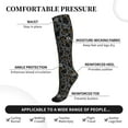 thumbnail image 5 of Compression Socks for Women and Men - halloween spooky pumpkins Compression Socks Circulation for Workout, 5 of 8