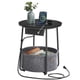 thumbnail image 1 of Mesa Lateral VASAGLE ULET228B01 con Carga USB y Canasto de Tela, 1 of 9