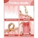 thumbnail image 4 of Bolso de mano Tessco para mujer, con plumas de avestruz, esponjosa, rosa, 4 of 6