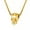 Gold, variant on Stainless Steel Skull Skeleton Pendant Necklace Gothic Delicate Jewelry For Men Women 24"-Silver