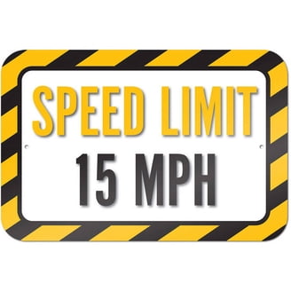 Speed Limit 40 Sign - Walmart.com