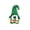 A, variant on PATLOLLAV St. Patrick's Day Gnome Irish Leprechaun Tomte Plush Handmade Scandinavian March Nisse Elf Dwarf Green Scandinavian Felt Gnome for Home Decoration Holiday Ornaments