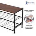 thumbnail image 3 of Zapatera Multifuncional Organizador Rack Con Repisas Estanteria Para Hogar Dormitorio, 3 of 5
