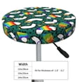 thumbnail image 4 of Bingfone Lgbt Penguin Padded Round Bar Stool Cover Cushion with Elastic Fabric Round Chair Seat - Lgbt Penguin, 4 of 7