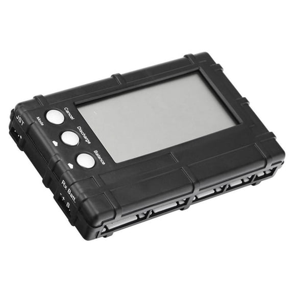 Battery Voltage Meter RC LCD Battery Discharger Balancer Balance Charger for 2-6S Li-Fe Battery Voltage Meter
