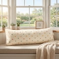 thumbnail image 5 of Unique Bargains 2 Pack Pillowcase Soft Cooling Cotton Pillow Cases Breathable Yellow A, 5 of 5