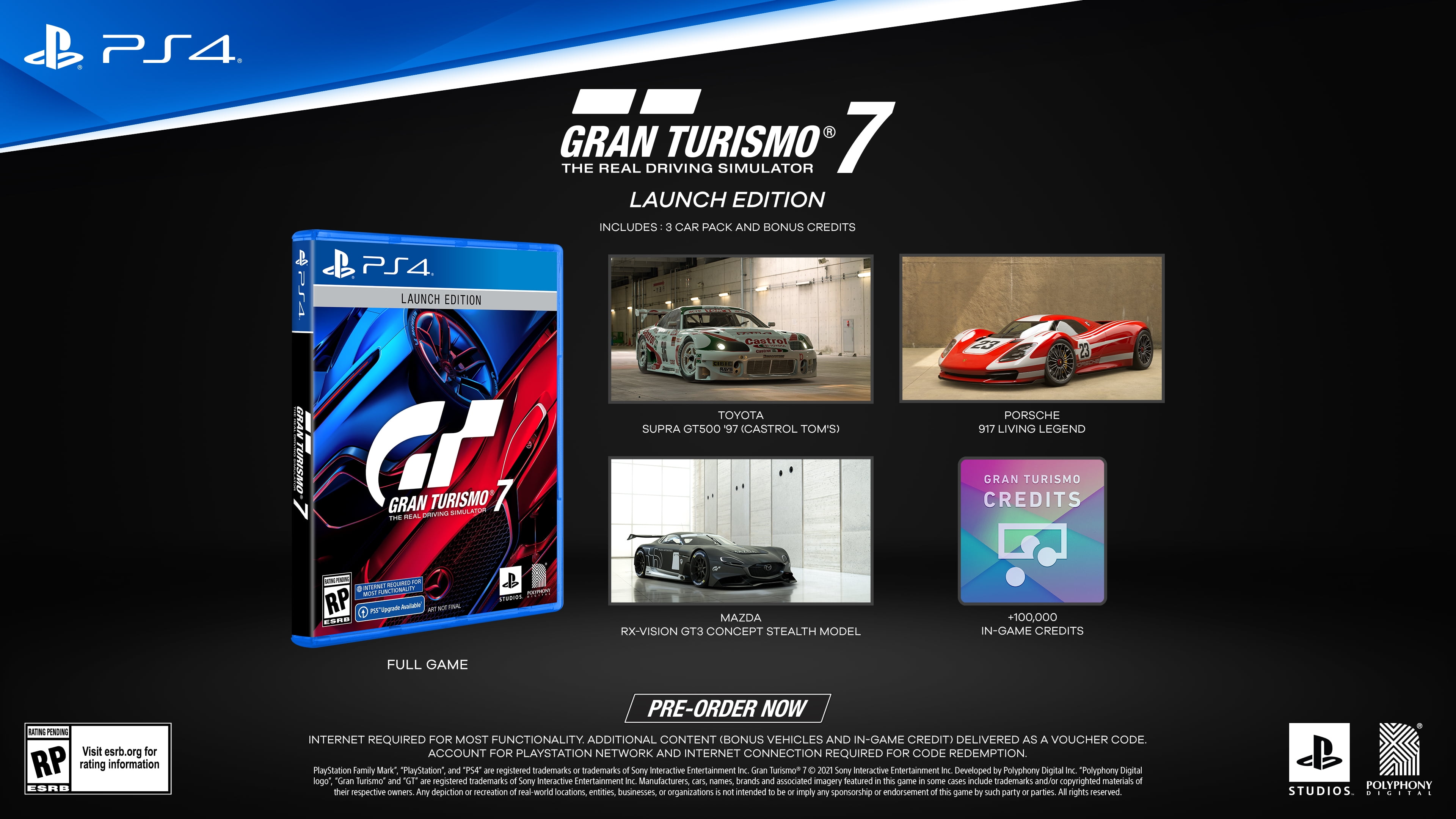 Gran Turismo 7: Launch Edition - PlayStation -