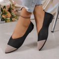 thumbnail image 6 of Versatile Womens Casual Sneakers Sleek Pointed Toe Everyday Comfort All Day Wear Lightweight On Flat Shoes, 6 of 7