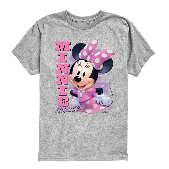 Minnie & Friends - Minnie Mouse - Youth Boys Short Sleeve Graphic T-Shirt