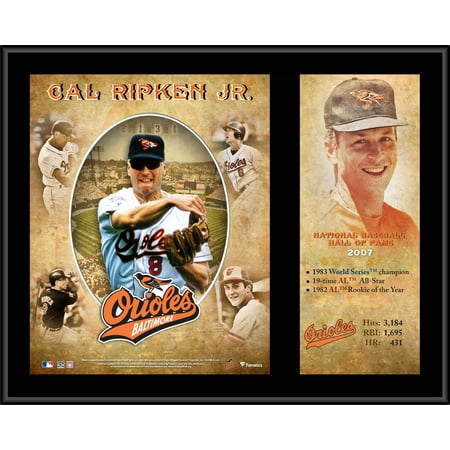 Ripken Jr Hall Of Fame - Cal Ripken Baltimore Orioles 12
