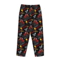 thumbnail image 5 of Balery Monster Truck print Women's Pajama Pants,Ultra Lightweight Pjs,Lounge Pant-, 5 of 9