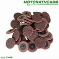 thumbnail image 2 of All-Carb 50× 2" Medium Surface Conditioning Discs Roll Lock Grinder Sanding Pads, 2 of 5