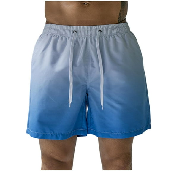 IROINNID Men's Summer Quick Dry Casual Swimming Drawstring Shorts
