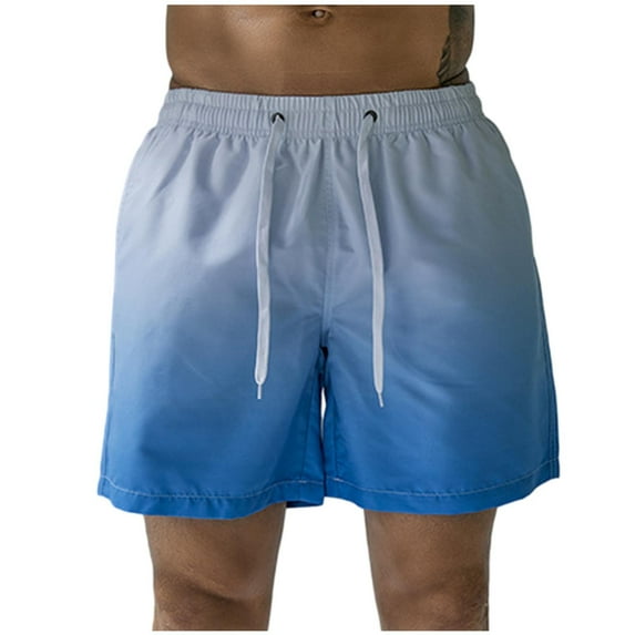 IROINNID Men's Summer Quick Dry Casual Swimming Drawstring Shorts